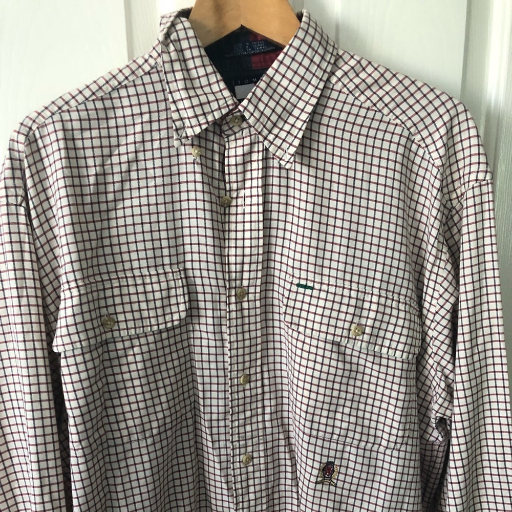 Red & Blue Squared Shirt